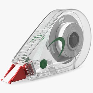Correction Tape Roller 3D model