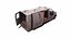 Camionnette accidentée PBR low-poly