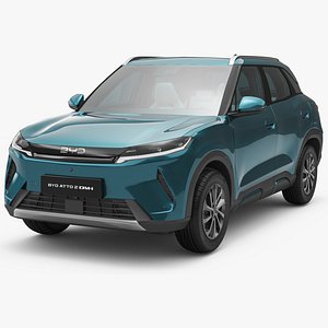 3D 2026 BYD Atto 2 DM-i with Interior model