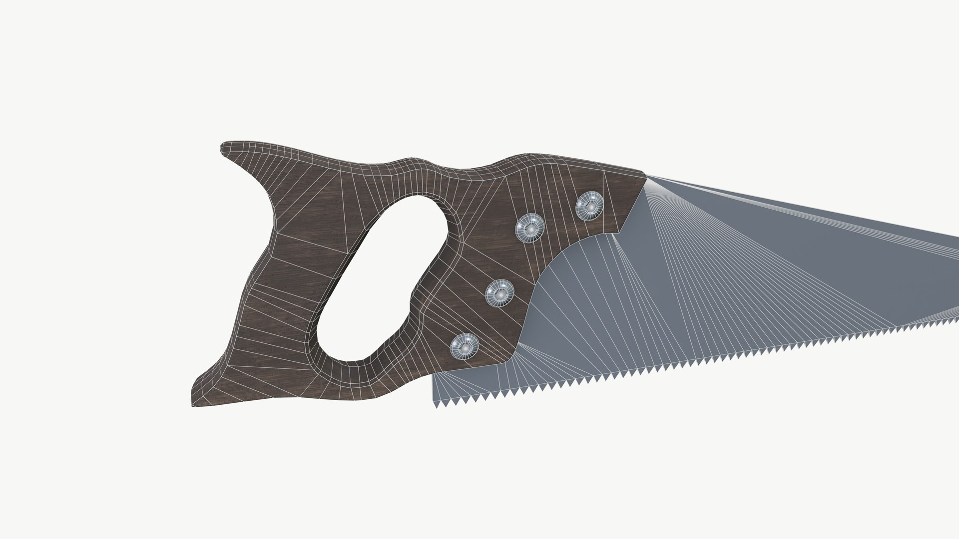 Hand Saw 3D Model - TurboSquid 2332726