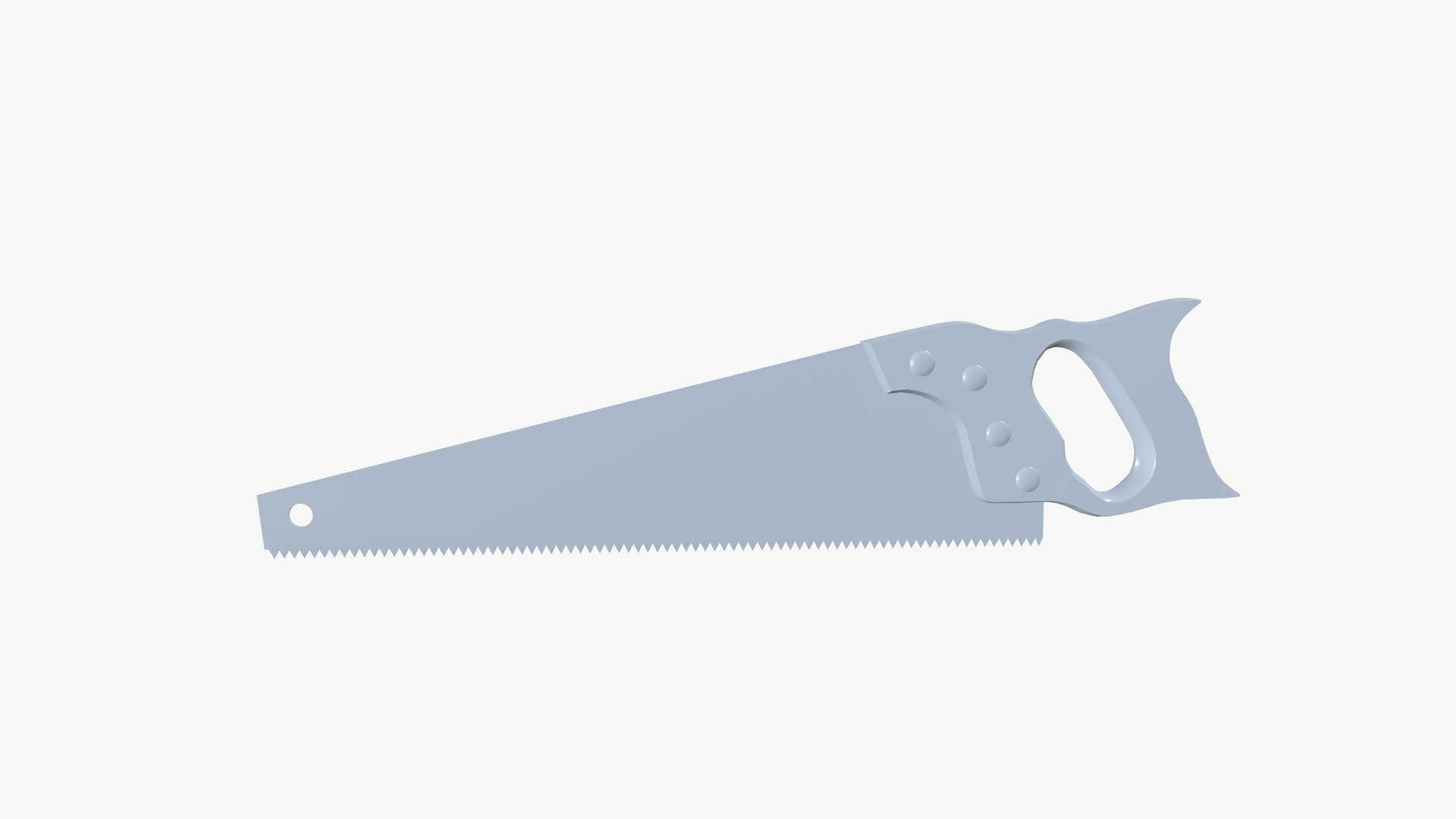 Hand Saw 3D Model - TurboSquid 2332726