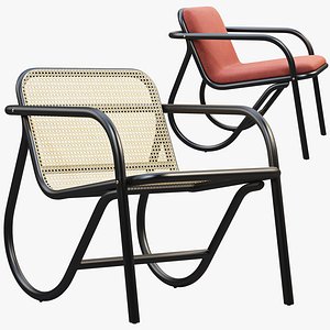 3D model n 200 lounge chair