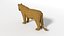 Low Poly Cartoon African Animals Collection