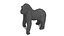Low Poly Cartoon African Animals Collection