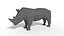 Low Poly Cartoon African Animals Collection