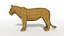 Low Poly Cartoon African Animals Collection