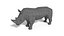 Low Poly Cartoon African Animals Collection