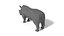 Low Poly Cartoon African Animals Collection