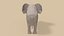 Low Poly Cartoon African Animals Collection