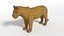 Low Poly Cartoon African Animals Collection