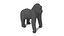 Low Poly Cartoon African Animals Collection