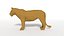 Low Poly Cartoon African Animals Collection