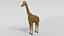 Low Poly Cartoon African Animals Collection