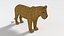 Low Poly Cartoon African Animals Collection