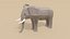 Low Poly Cartoon African Animals Collection