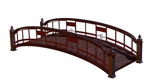 Traditional Bridge 3D model