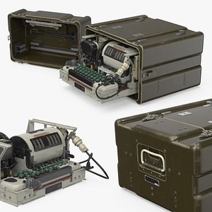 Vintage Cold War Era Rotor Encryptor