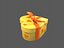 heart gift box 3D model