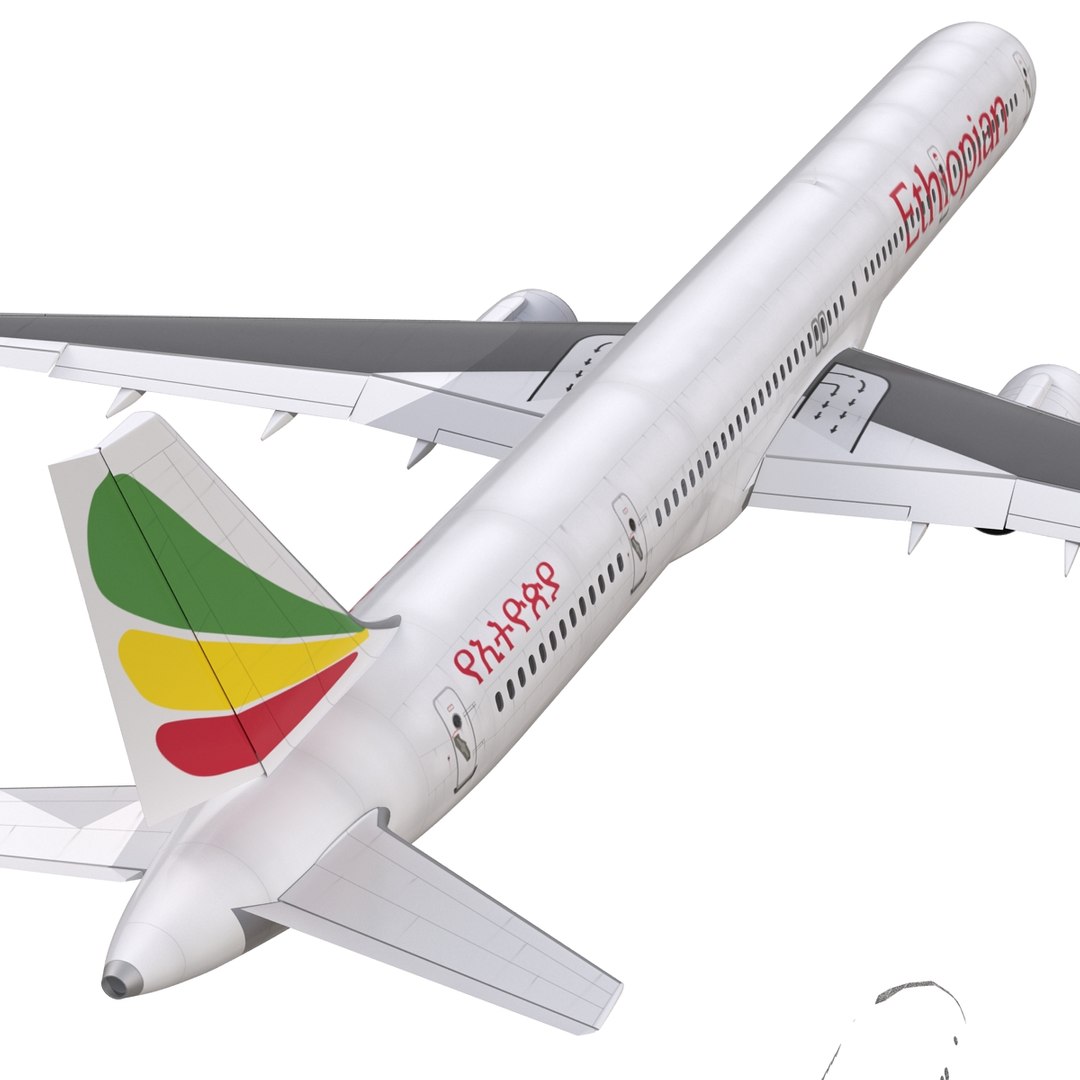 Max Boeing 757-300 Ethiopian Airlines