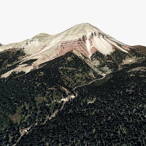 Engineer Mountain San Juan County State of Colorado US model