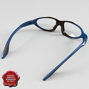 sport glasses swiss eye 3d model