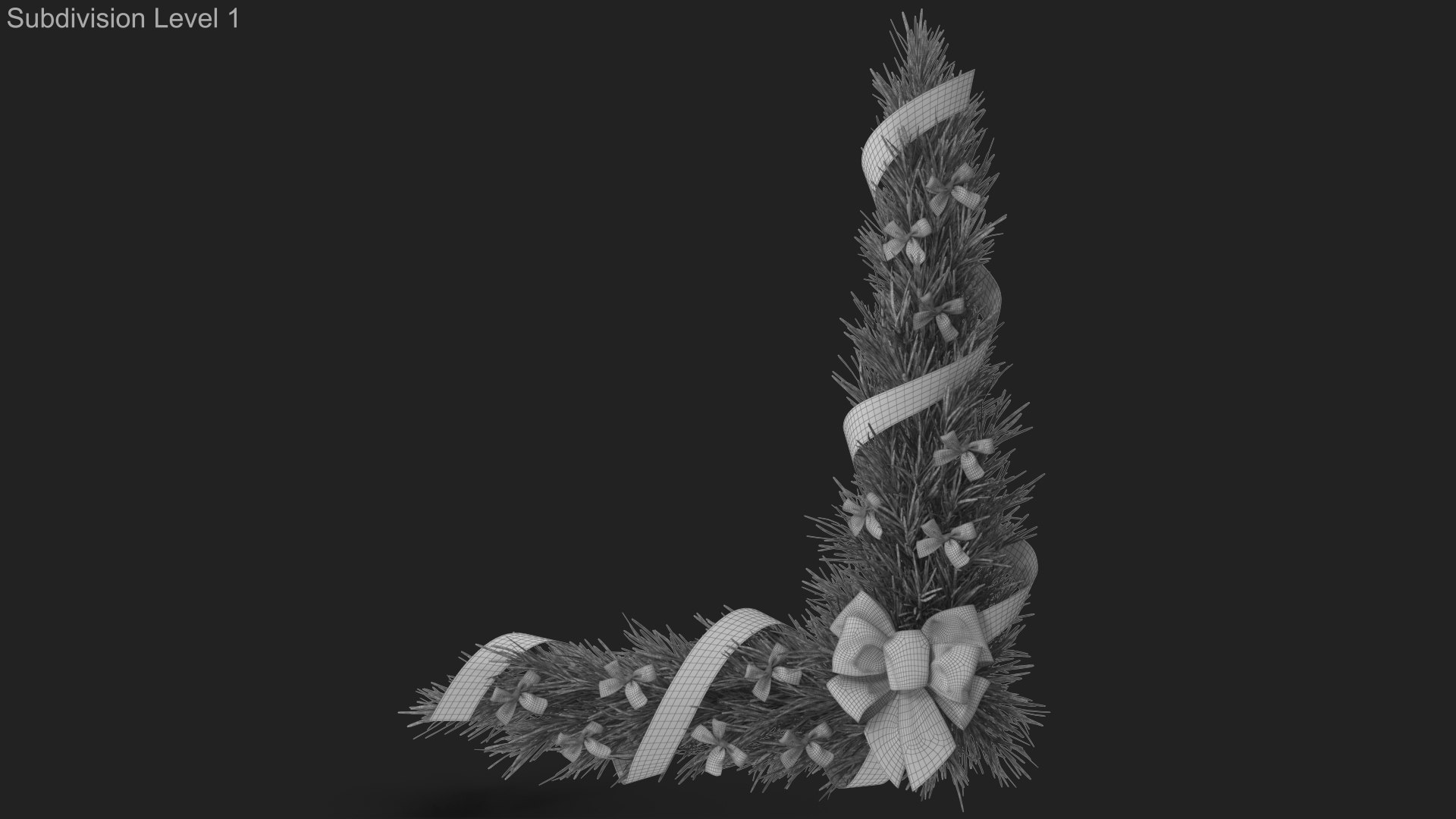 3D Christmas Corner Decoration with Bows and Ribbon 3 model https://p.turbosquid.com/ts-thumb/Xq/zokVi2/0Q/wireframe_01/jpg/1634528498/1920x1080/fit_q87/85fa40942e3bbb21cd1c62423262e650cfb8d3c1/wireframe_01.jpg