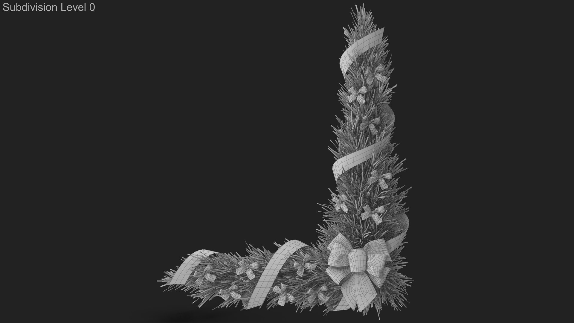 3D Christmas Corner Decoration with Bows and Ribbon 3 model https://p.turbosquid.com/ts-thumb/Xq/zokVi2/g8/wireframe_00/jpg/1634528489/1920x1080/fit_q87/3b1345d7166f946e90846d728932b54d069a6873/wireframe_00.jpg