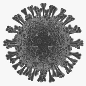 Coronavirus Microscope Animated