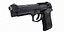 M9 Beretta Handgun W/Silencer