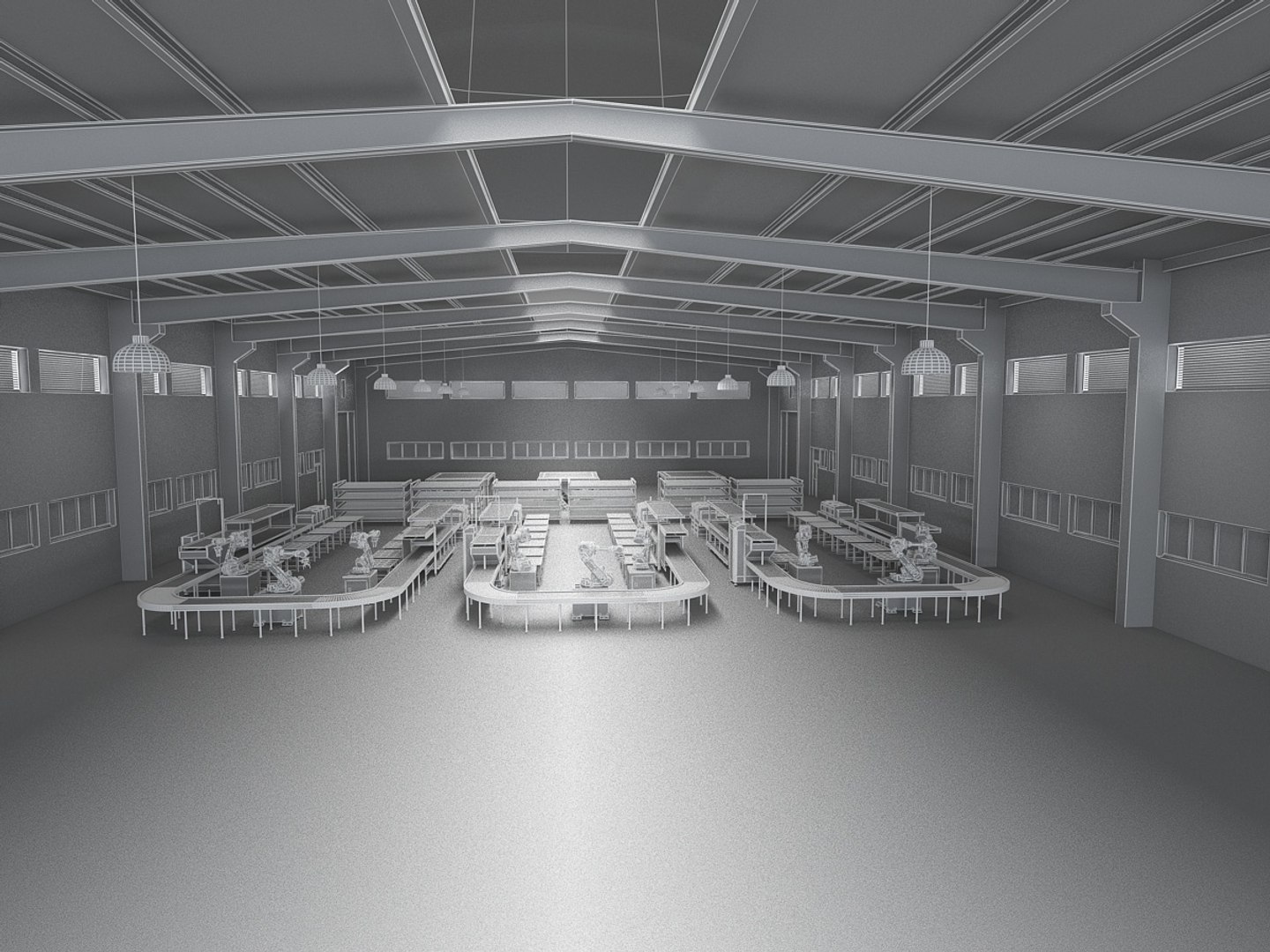 Assembly Line 3D - TurboSquid 2045128