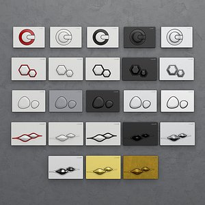 Set of buttons for installation Creavit 1(1)