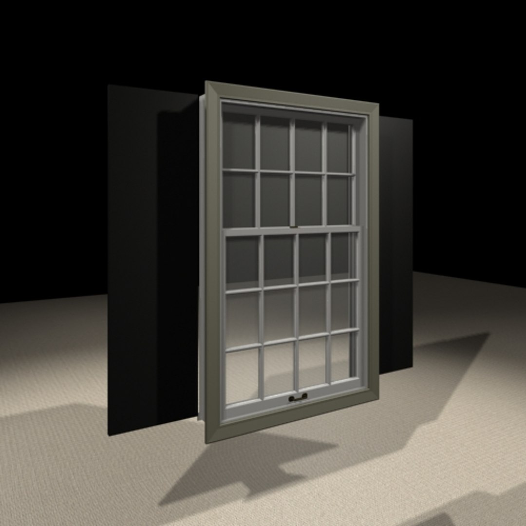 3456 window 3d model
