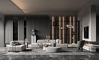 Living Room Interior Scene 3 3D model