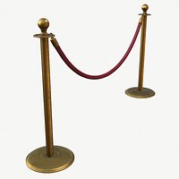 Stanchion and Velvet Rope