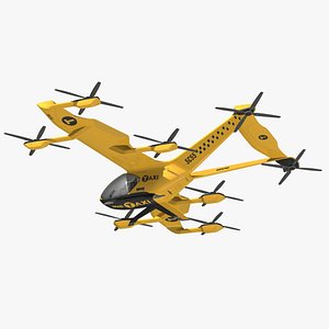NYC Aero Taxi 3D model