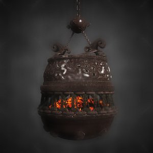 3D Magic item chain chain stove model