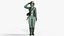 Rebel Trooper Rigged Animated Low-Poly