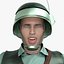 Rebel Trooper Rigged Animated Low-Poly