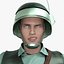 Rebel Trooper Rigged Animated Low-Poly
