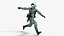 Rebel Trooper Rigged Animated Low-Poly