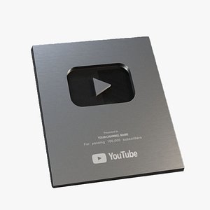 Youtube silver play button