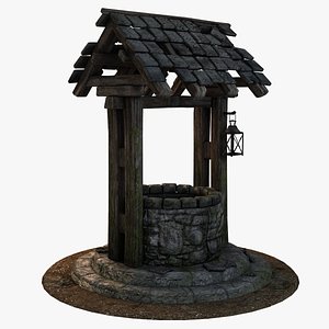 3D old medieval water