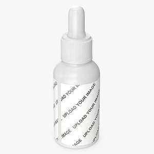 3D container cosmetic dropper 50 model