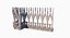 Modular Gothic Balustrade Stone Set