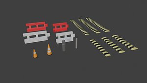 3D Traffic Control Pack Small