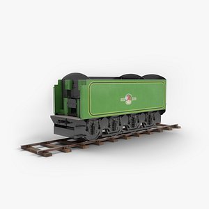 Flying Scotsman Steam train Tender 3D model