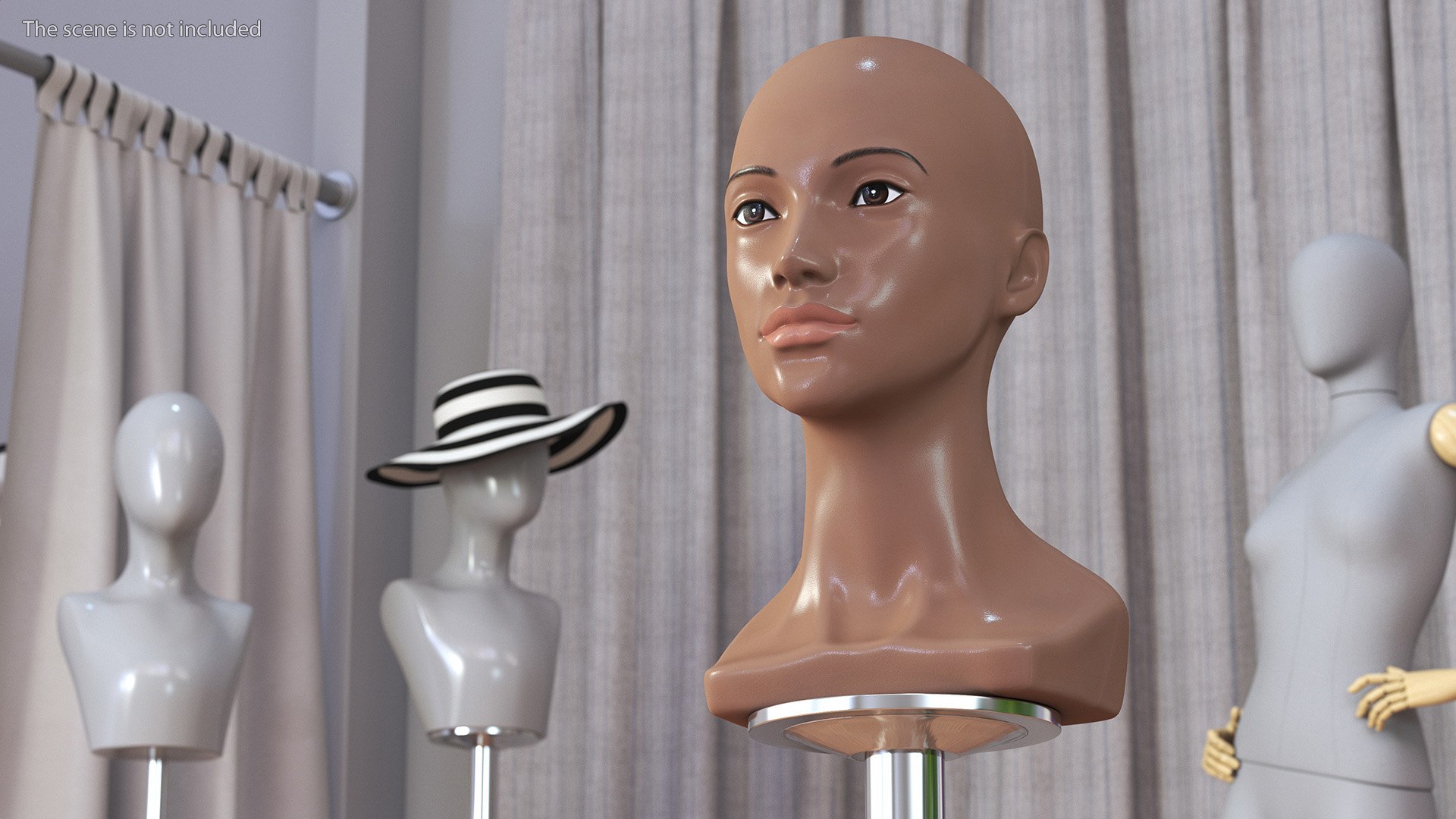 3D Nude Plastic Female Mannequin Head https://p.turbosquid.com/ts-thumb/Xr/bQ4qR6/bX/nudeplasticfemalemannequinhead3dmodel005/jpg/1712009997/1920x1080/fit_q87/cf8f572b261628cb79b57bf28a39430ed608d0eb/nudeplasticfemalemannequinhead3dmodel005.jpg