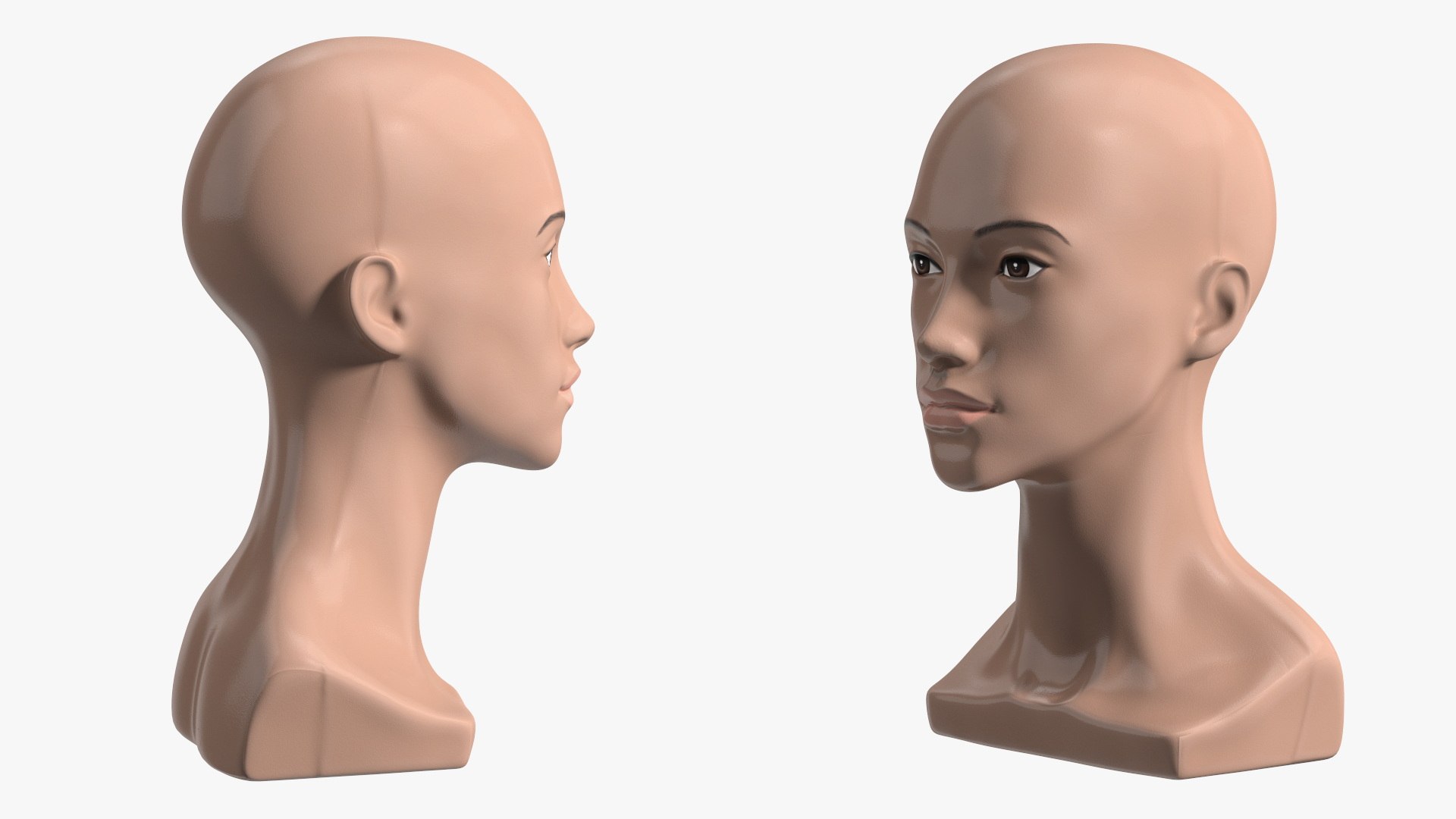 3D Nude Plastic Female Mannequin Head https://p.turbosquid.com/ts-thumb/Xr/bQ4qR6/f2/nudeplasticfemalemannequinhead3dmodel010/jpg/1712010011/1920x1080/fit_q87/7fa6089b9f6c679257bfa5b0501331e482ccf2ed/nudeplasticfemalemannequinhead3dmodel010.jpg