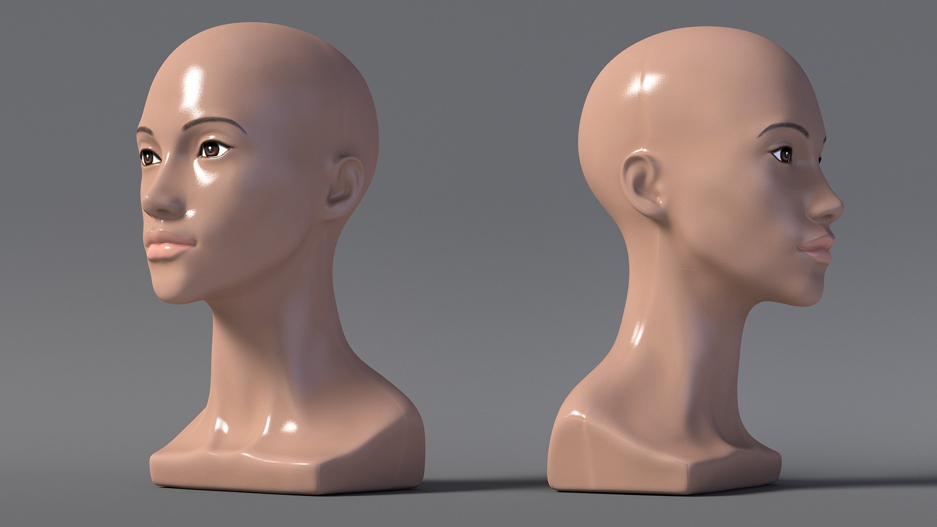 3D Nude Plastic Female Mannequin Head https://p.turbosquid.com/ts-thumb/Xr/bQ4qR6/uJ/nudeplasticfemalemannequinhead3dmodel007/jpg/1712010003/1920x1080/fit_q87/d32bdf627a58e8ae5eea20386985fc4767446efa/nudeplasticfemalemannequinhead3dmodel007.jpg
