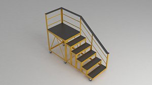 ladder work stairs model